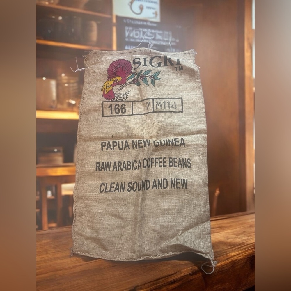 SIGKI™ Raw Coffee Beans Sack Burlap Bulk Arabica Specialty Grade DIY